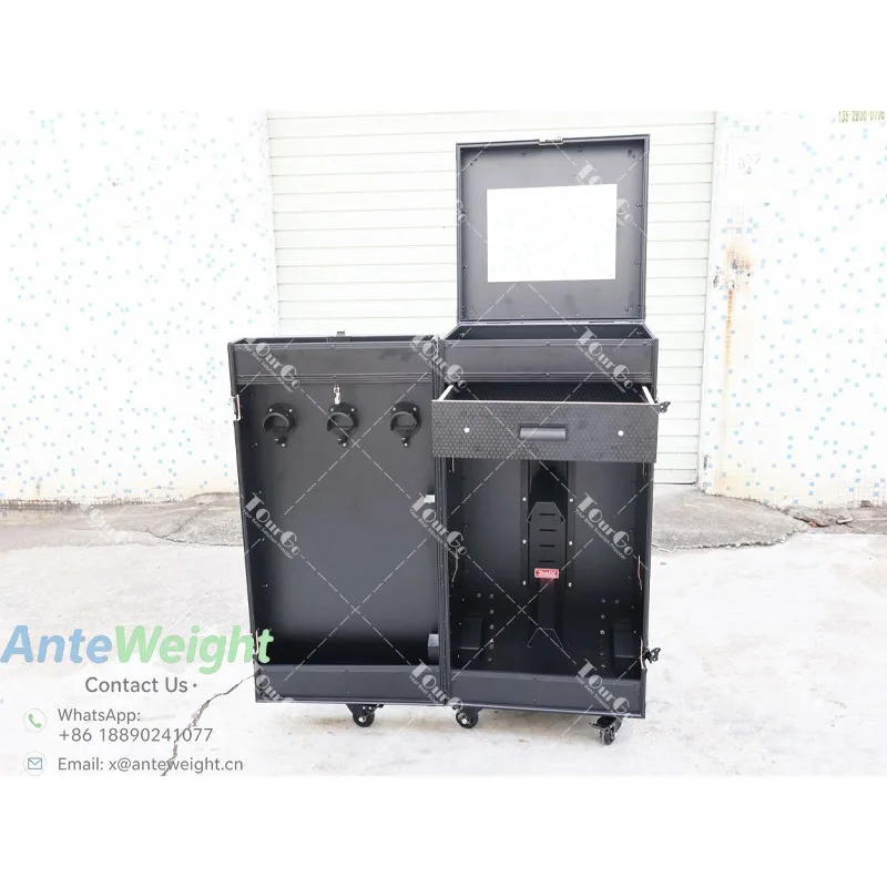 Equestrian Trunk Flight Case Heavy Duty Aluminum Horse Gear Storage Case Shockproof for Equestrian Equipment Transport