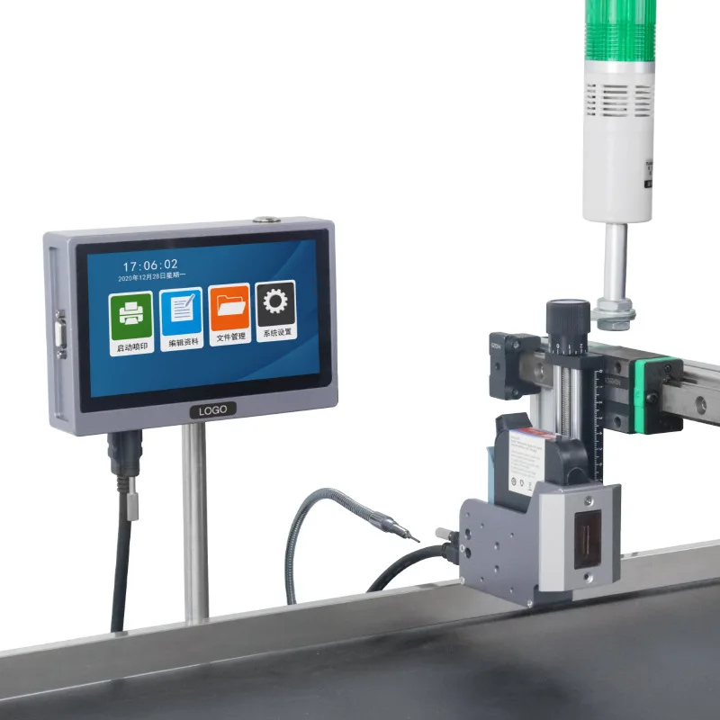 S20 High-end Production Line Automatic Inkjet Printer Bottle Box QR Code Coding Machine Fully Automatic Barcode Printer