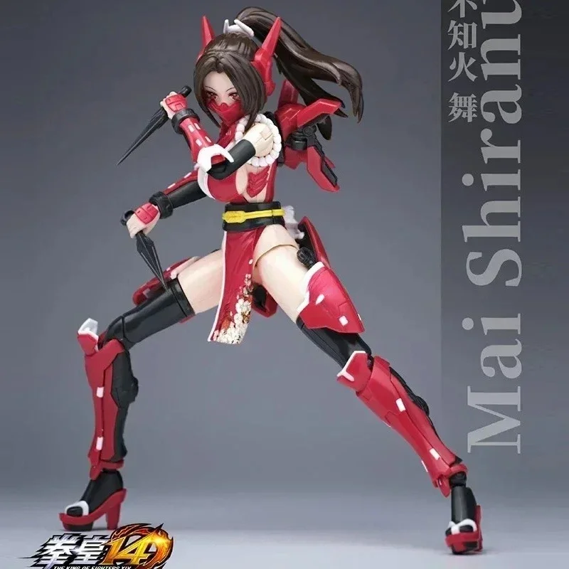 

Original YCY-MAI SHIRANUI SNK 1/12 Mobile Suit Cavali Atena Asamiya Girls Association Figure Model Collection Toy Gift