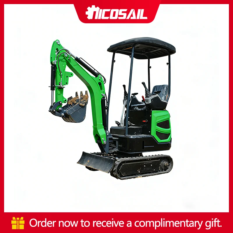 

Строительный экскаватор, 1,2 тонны, мини-экскаватор для фермы и сада, производитель, малогабаритный экскаватор, цена от производителя