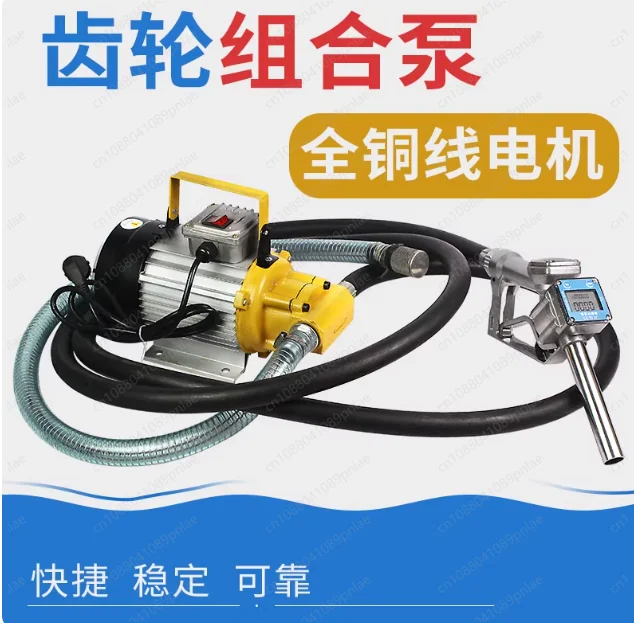 220V 1100W Self-Priming Electric Gear Oil Pump