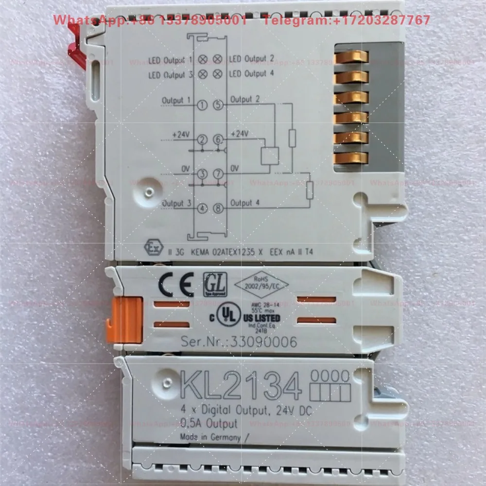 Beckhoff module KL2134 KL1114 KL2424 KL1408 KL9010 KL9110 KL2408