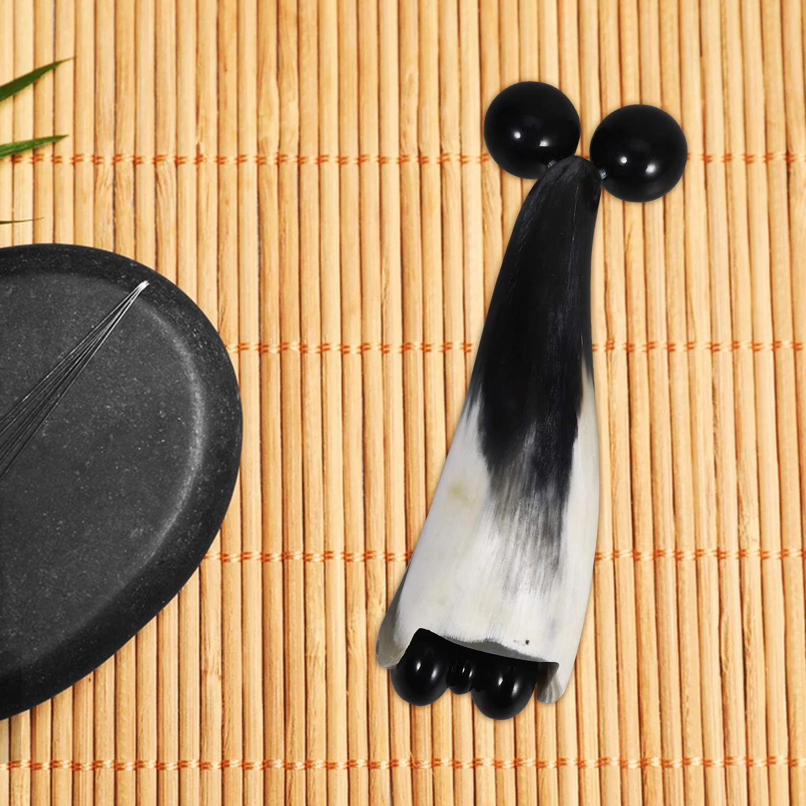 

Y-Shaped Massage Tool Dual Head Ergonomic Roller For Neck Shoulder Facial Body Muscle Roller Handheld Massager Manual