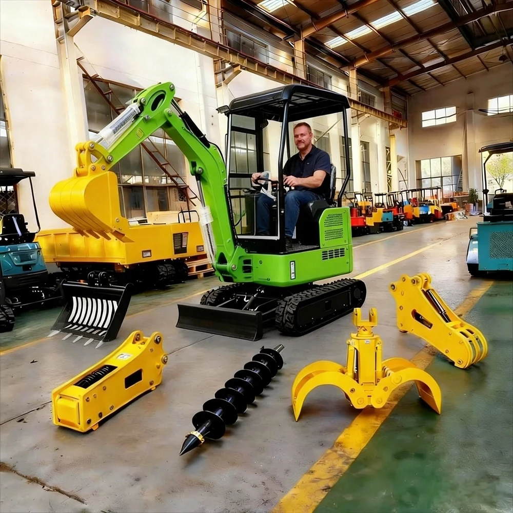 

Сельскохозяйственный мини-экскаватор дизельный 1.2 т, 1.7 т, 2.5 т, строительные мини-экскаваторы EPA Euro 5 Kubota Tools