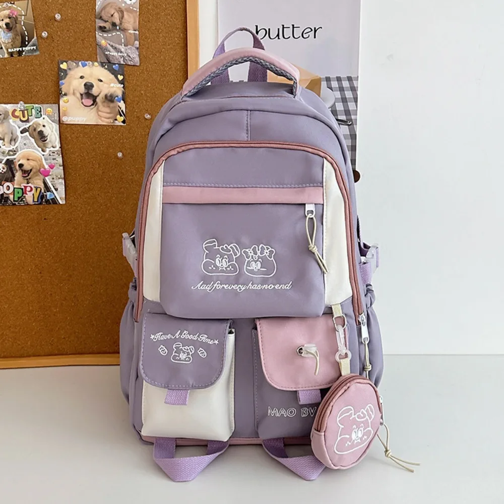 

Высококачественный рюкзак большой емкости, повседневная многофункциональная школьная сумка, легкая женская сумка на плечо