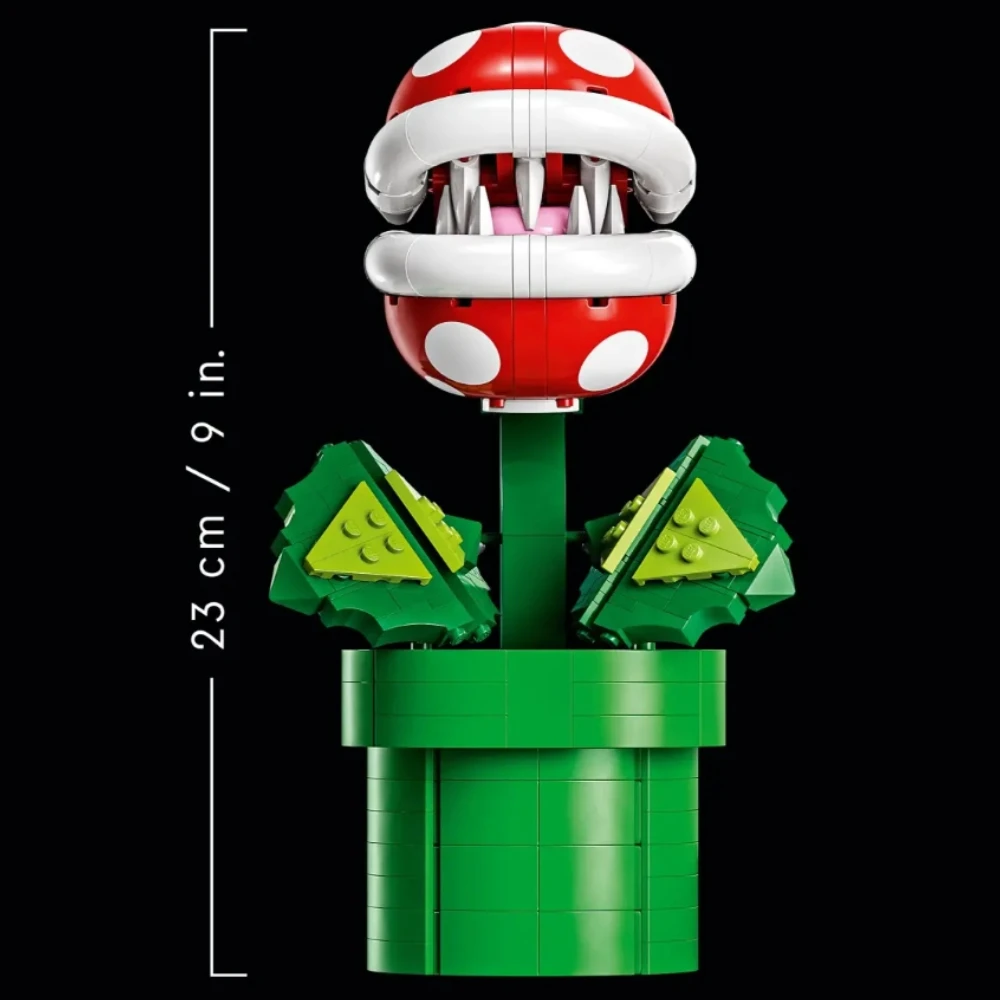 Super Marioed Compatible 71426  Piranha Plant Set Building Blocks Game Model Home Decoration Toy Children Birthday Gift