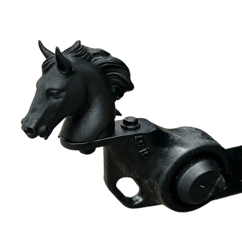 Modern Horse Head Design Trailer Hitch Cover Universal Protective Cover 