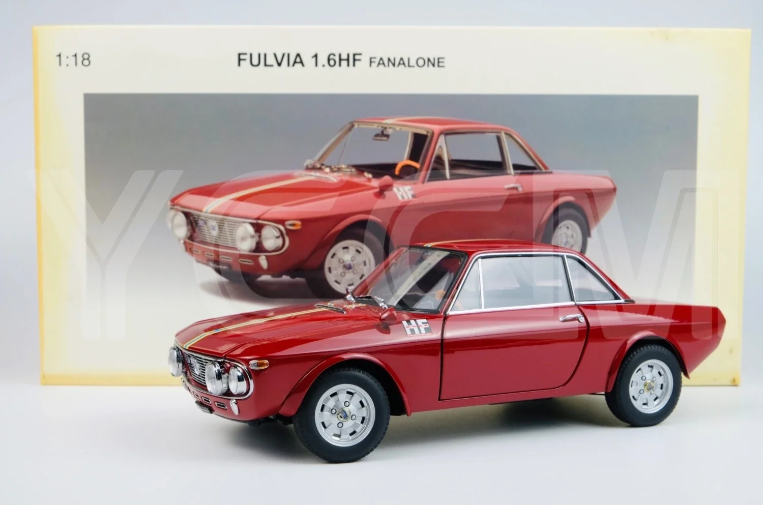 

Autoart 1:18 For LANCIA FULVIA 1.6 HF Out of Print Simulated Limited Edition Resin Alloy Static Car Model Toy Gift