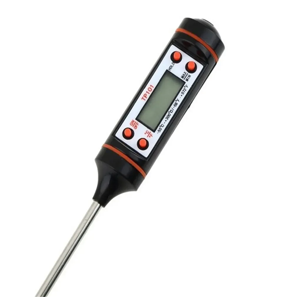 Kitchen oil thermometer Needle Food Thermometer Instant Read Meat Temperature Meter Tester with Probe for Grilling BBQ Kitchen