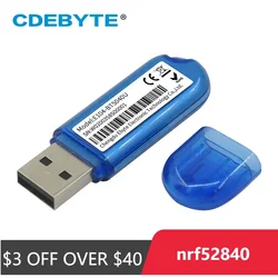 E104-BT5040U NRF52840 Модуль RF 2,4 ГГц PCB BLE5.0 Встроенная антенна USB интерфейс Высокая производительность