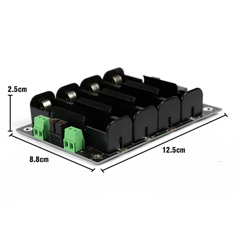 Caja de almacenamiento de 21700 V para bicicleta eléctrica, soporte de batería de pared 16,8, Banco de energía 21700, caja de 4S BMS, equilibrador