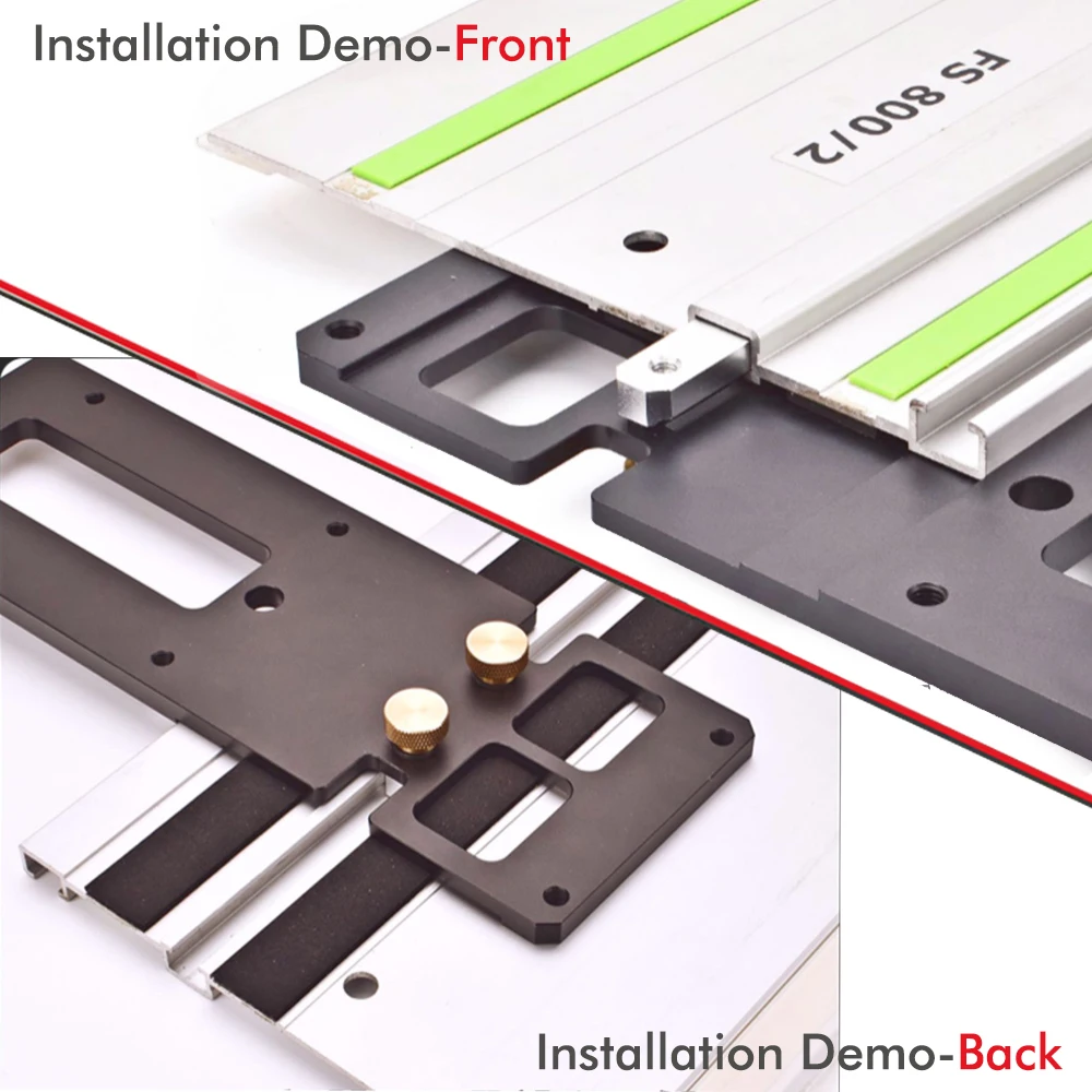 Woodworking 90 Degree Track Saw Square Guide Rail Square Right-angle Guide Rail Stop Electric Circular Saw Track Engraving