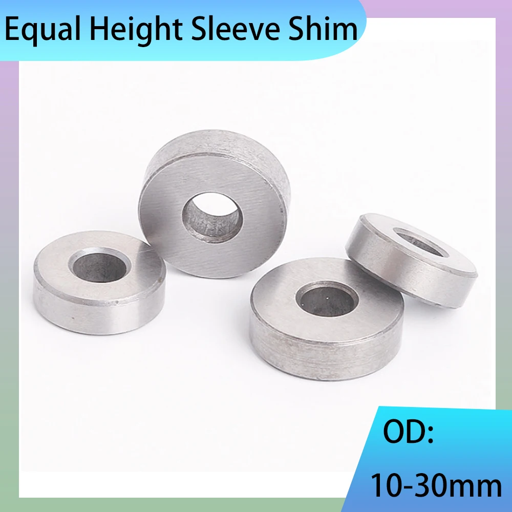 2-10Pcs Punch Spacer Washer Equal Height Sleeve Shim Thickness 3-8mm Precision Mold Flat Washer For Stamping Die 40CR Steel
