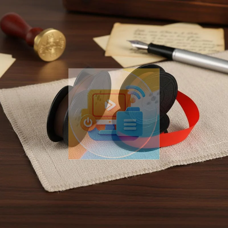 1Set Nylon Typewriter Ink Ribbon, Black Portable Calculator Ribbon, Replacement Ribbon for Typewriter & Calculator Accessories