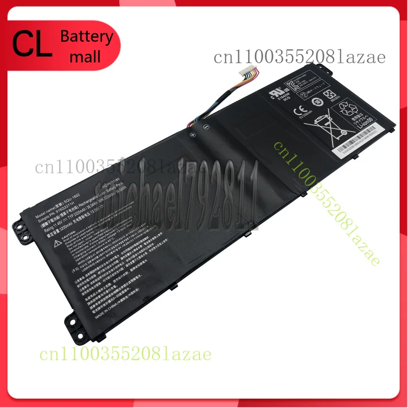 

Genuine SQU-1602 Battery for Hasee X5-CP5D1 CP5E1 CP5S1 3ICP5/57/80 916Q2271H