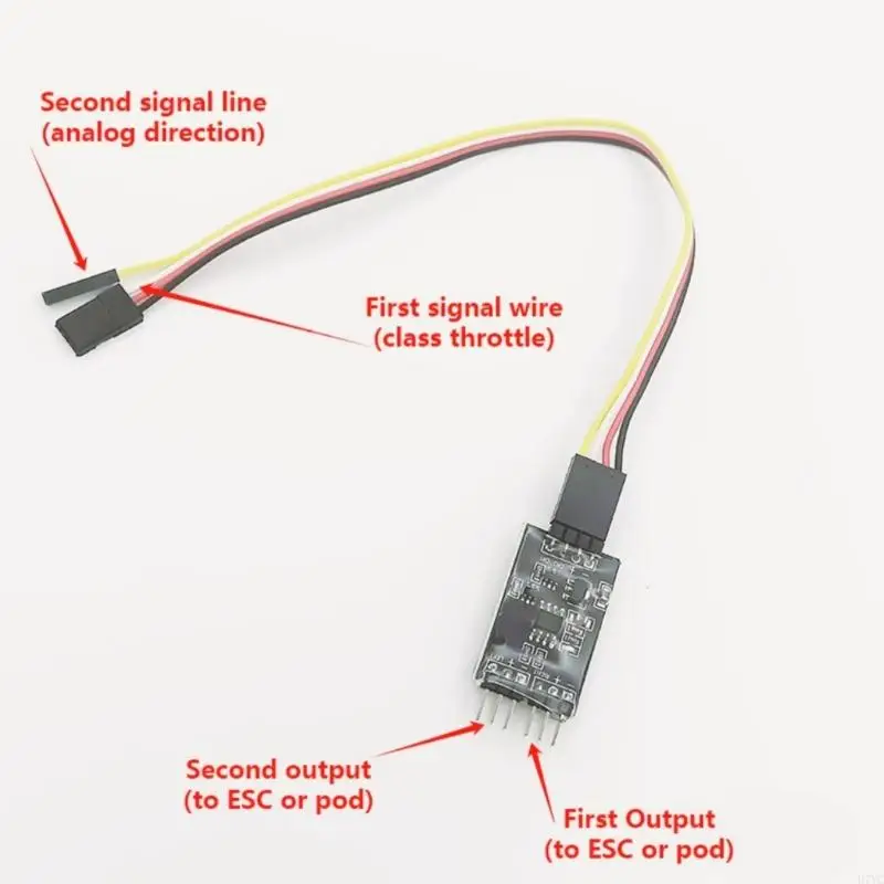 D7YC Brushless Double Channel Mixers Module For Enhances Flight Control And Stability