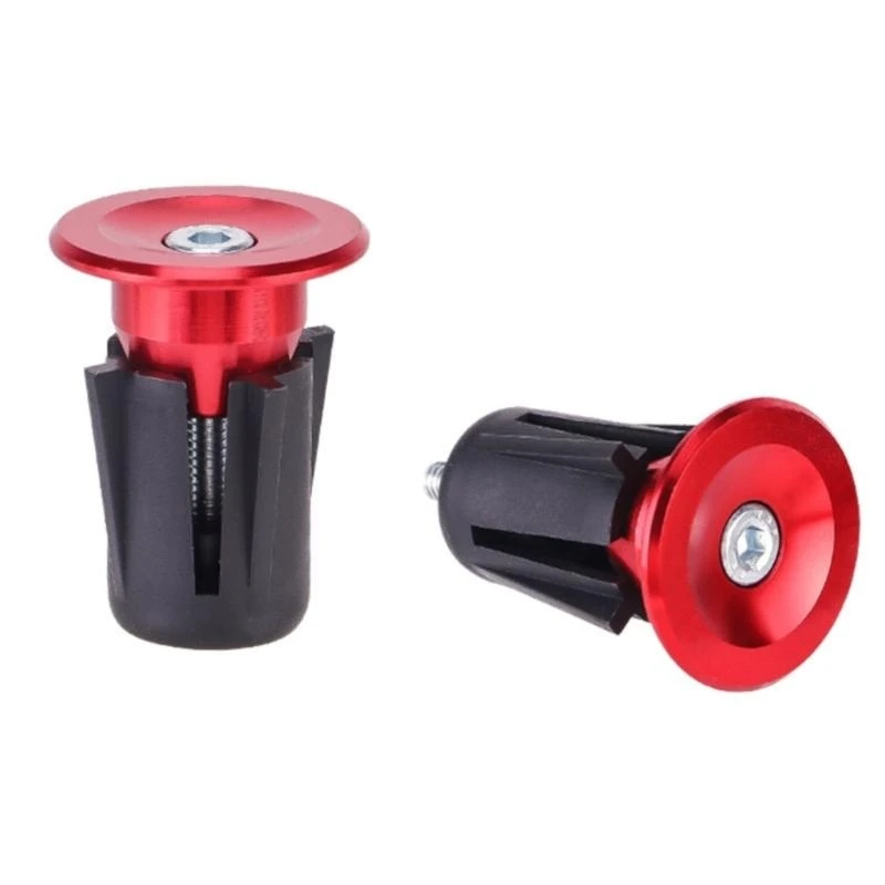 Road Bike Grip Handlebar End Caps Road Bike Handlebar Caps for Mountain Bikes