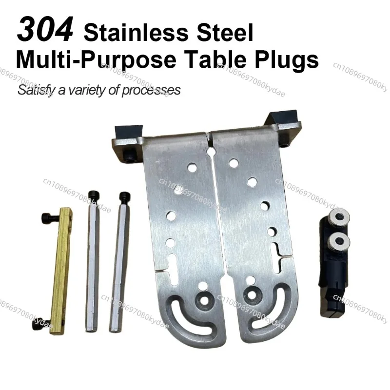Multi-Functional Table Clamp Vise Clamp Jewellery Metalworking Table Stainless Steel Tabletop Clamp for Mould Repair