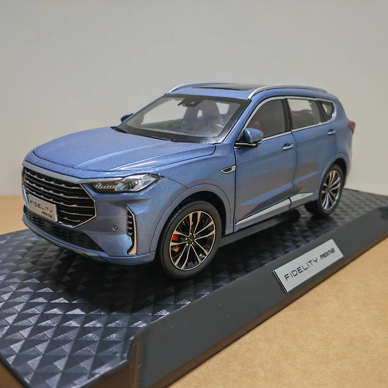 

Diecast 1:18 Scale Original JETOUR X70 PLUS Car Model FIDELITY Prestige Alloy Car Model Collectible Toy Gift Souvenir Display