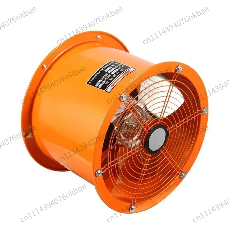 Stainless Steel Axial Flow Industrial Exhaust Fan, Window & Pipeline Ventilation Air Blower Equipment for Kitchen Bathroom view 3