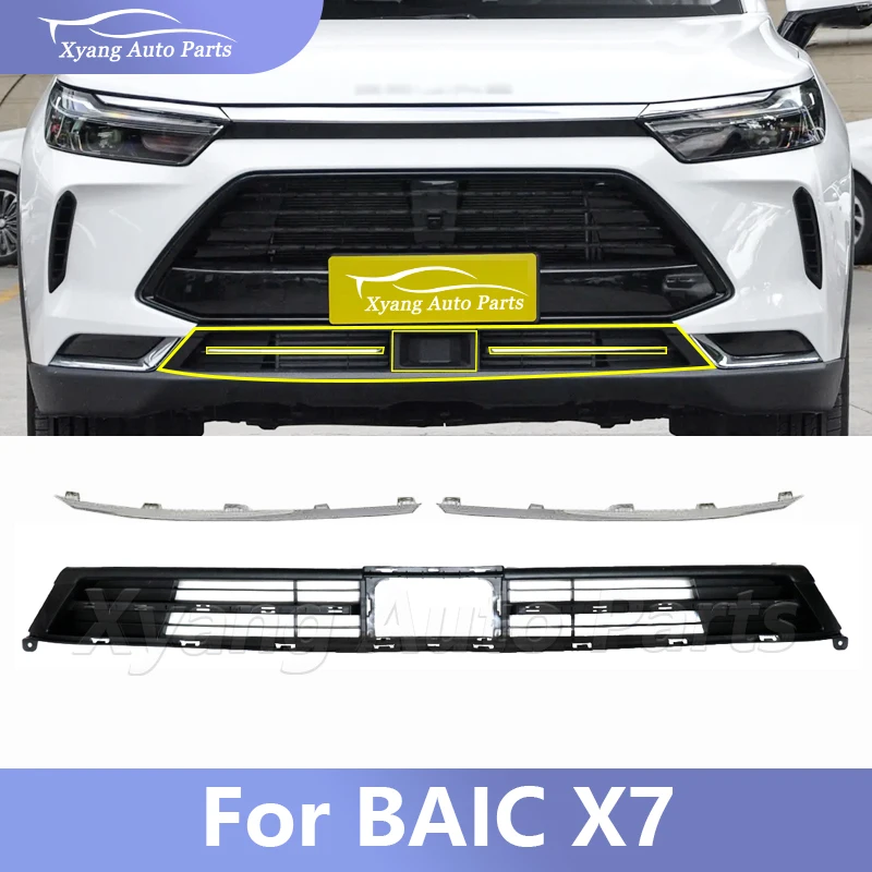 

Front Bumper Lower Grill For BAIC X7 Lower Grid Trim A00098180 A00099910 A00099911