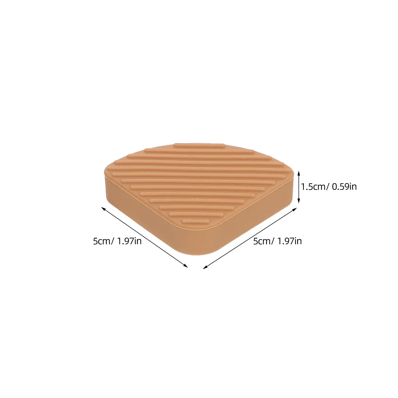 4Pcs Cutting Board Feet Silicone Non Slip Shock Absorbent Stabilizer Pads Kitchen Countertop Grip Pads for Wooden Plastic Glass