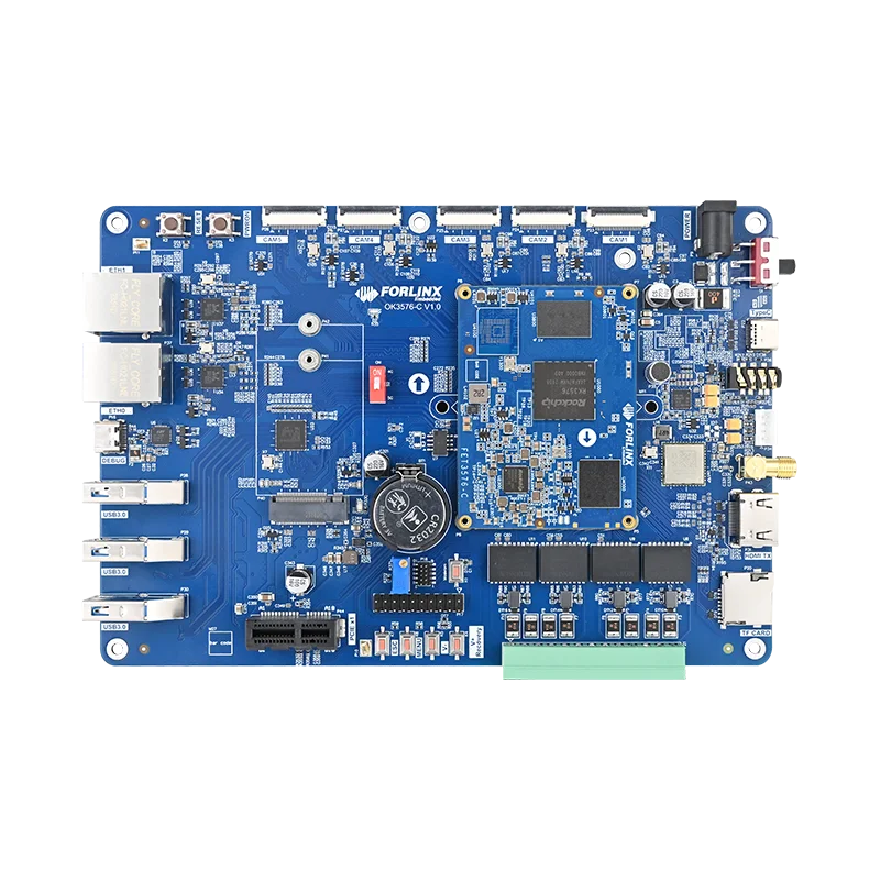 Rockchip RK3576 Single Board Computer SBC 6TOPS NPU and H.265 80Kp30 OK3576-C SBC