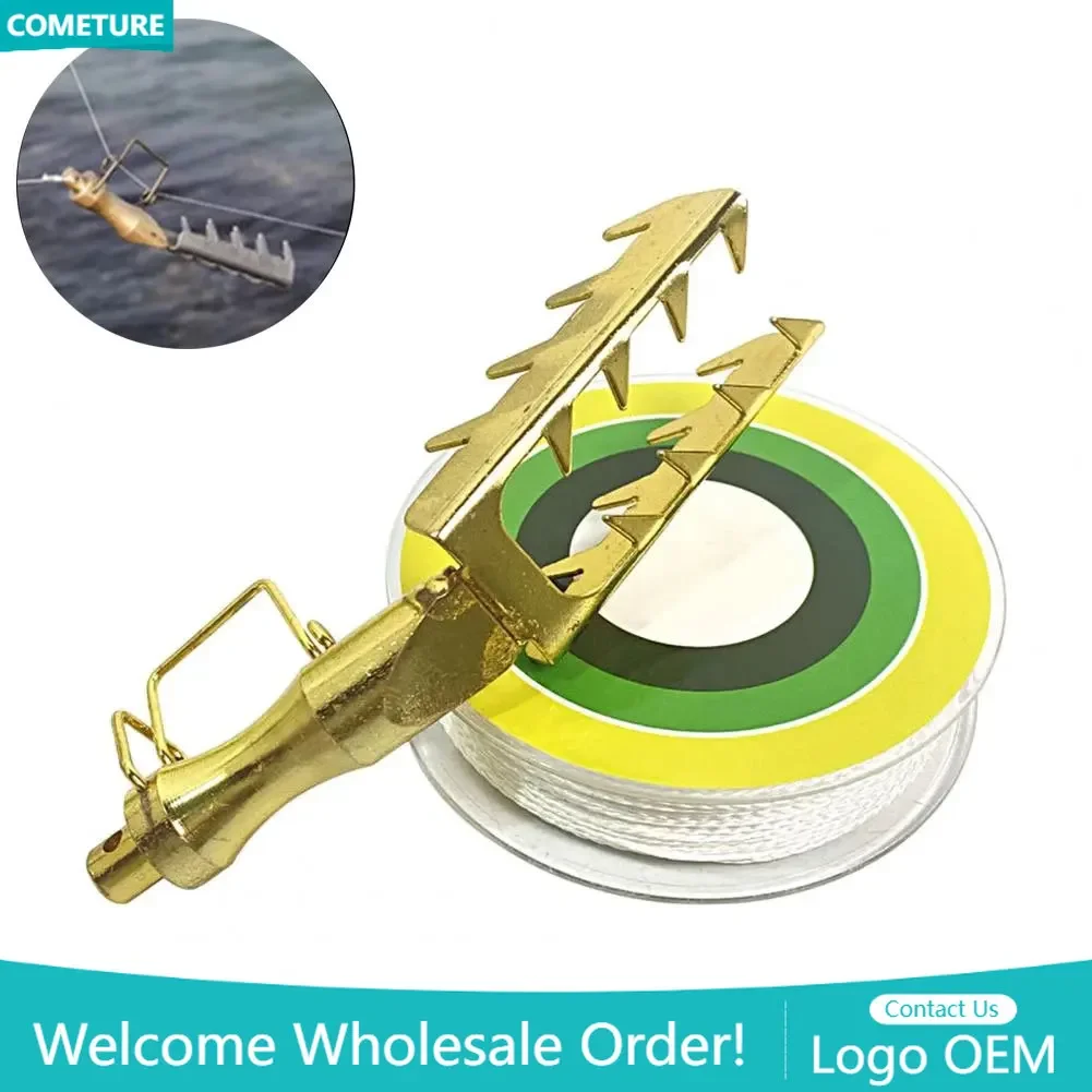 

Lure Retriever Stainless Steel Fishing Lure Bait Saver Seeker Lure Retriever Rescue Hard Bait Equipment Fishing Accessories