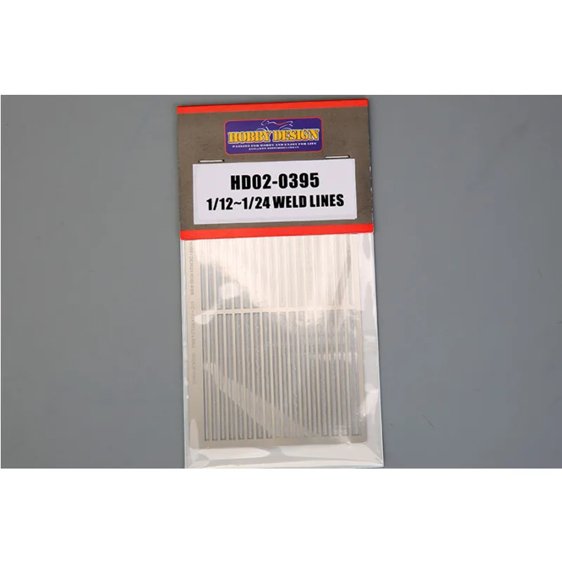 Hobby Design 1/12-1/24 HD02-0395 Weld Lines Metal Detail Modifications