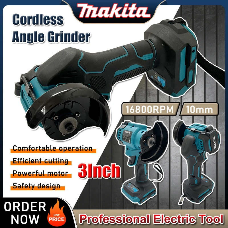 マキタ-コードレスアングルグラインダー-3インチ-アングルグラインダー-コードレス-3インチ-電動カットオフツール-切断丸鋸-電動工具