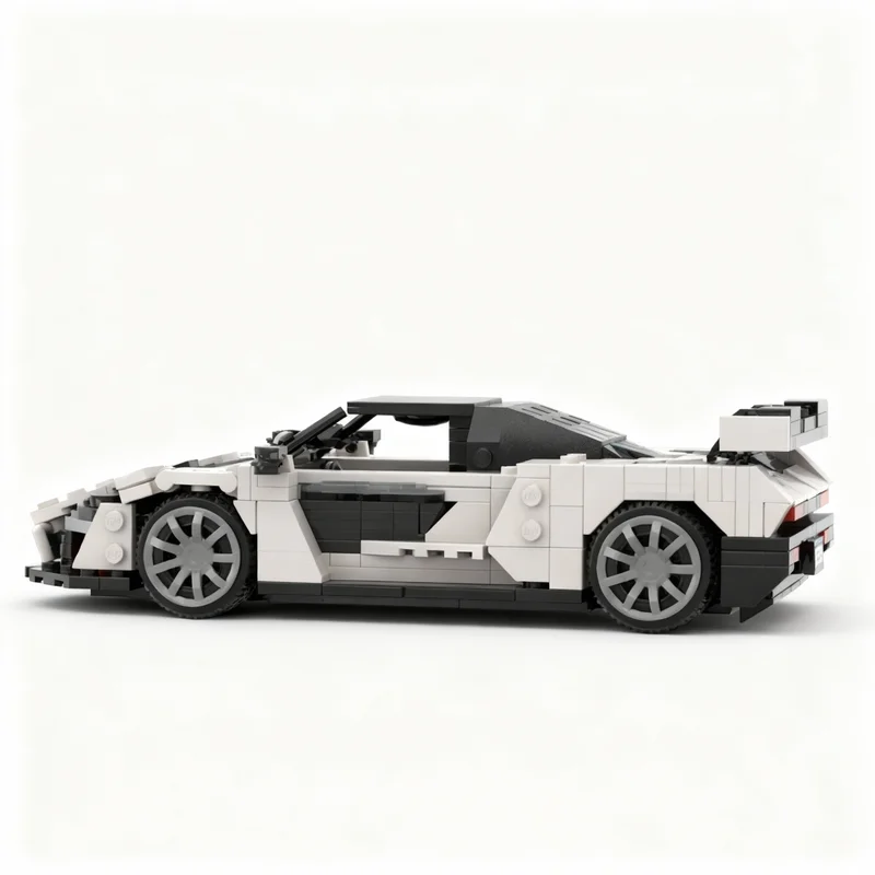 ตัวต่อรถ McLarenesd Senna 395 ชิ้น ของเล่นสร้างสรรค์ ชุดตัวต่อเสริมพัฒนาการ ของขวัญคริสต์มาส ของขวัญวันเกิด