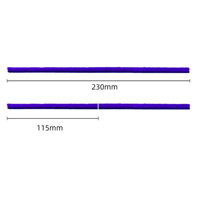 شرائط قطيفة ناعمة A62K للمكنسة الكهربائية V6 V7 V8 V10 V11 قطع غيار بديلة لرأس الأسطوانة الناعمة، مجموعتان #6