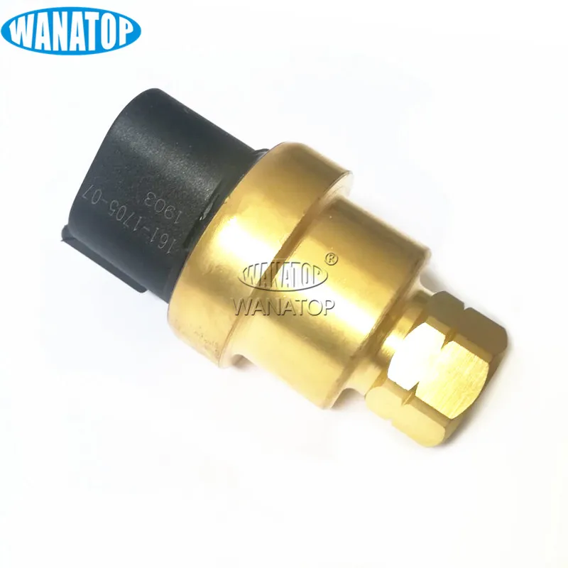 New Pressure Sensor 161-1705 1611705 For Caterpillar AP-1000D AP-1055D MT735 MT745