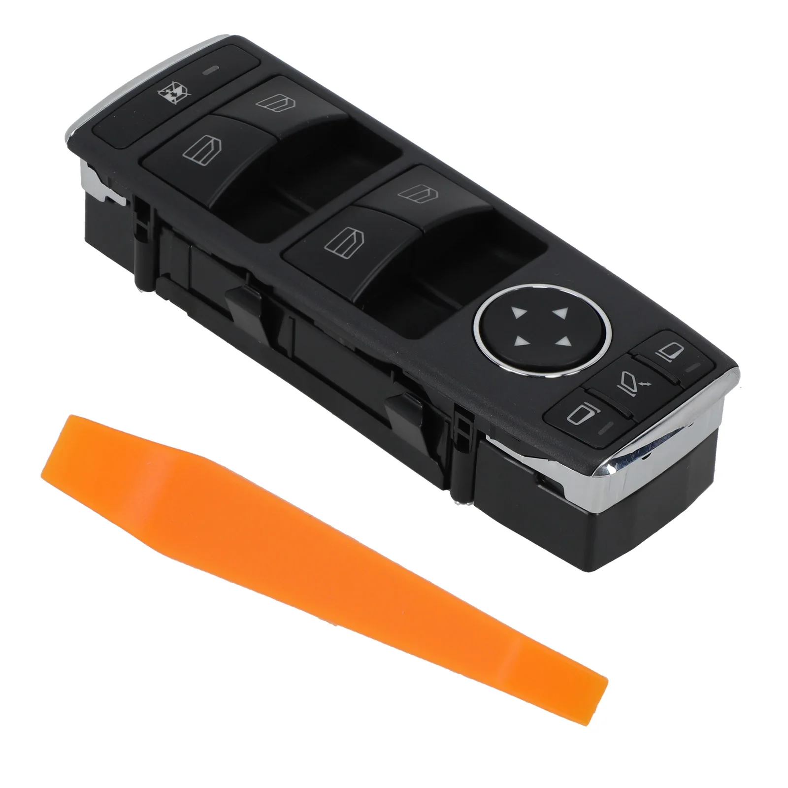 

Power Window Control Switch For Mercedes-Benz ML350 500 550 A1669054400 Black