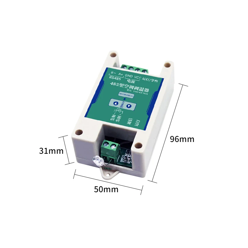 

Learning intelligent air conditioning controller modbus protocol infrared shooter 485 remote control industrial thermostat