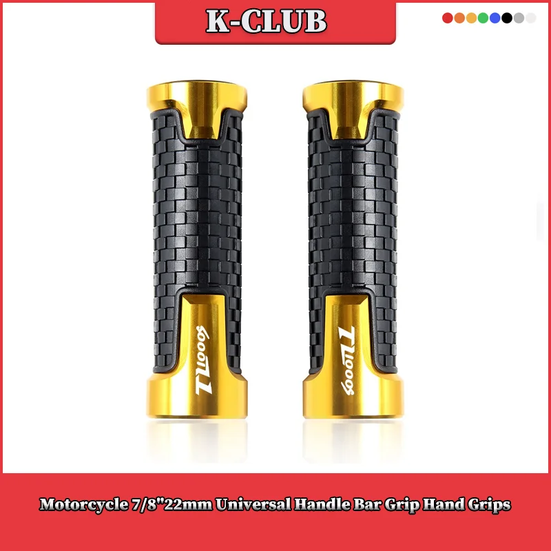 

Motorcycle 7/8"22mm Universal Handle Bar Grip Handlebar Hand Grips For SUZUKI TL1000S/R SV1000S DL250/1000 V-Strom