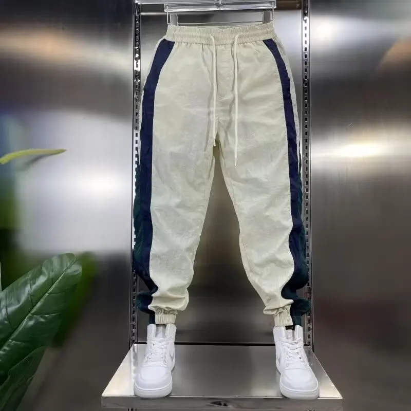 Running MEN FASHION Harajuku Mens Joggers Men\'s Sweatpants Straight Trousers Men\'s Summer Clothes Jogger Man Jogging Big Size