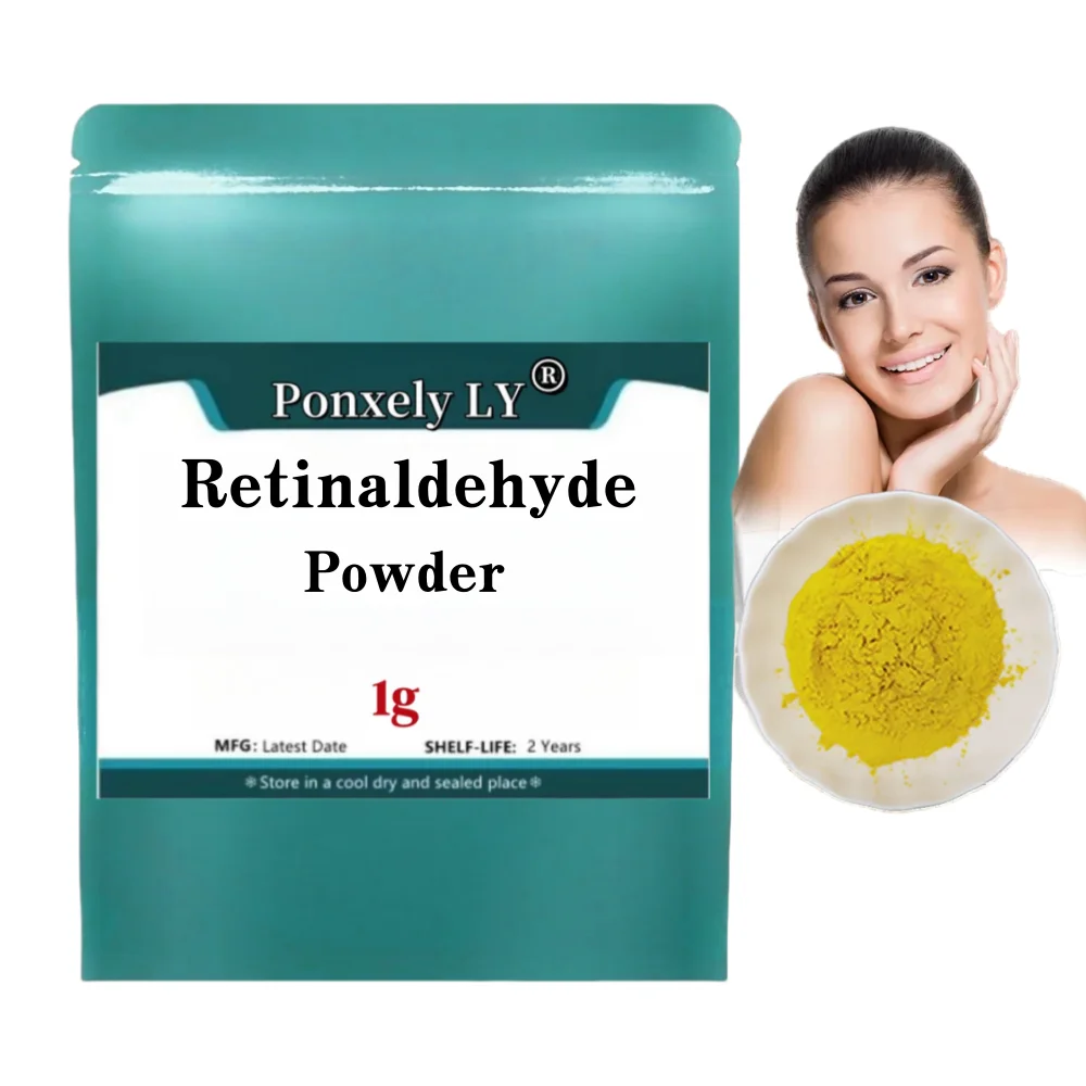 High Quality 1-10g Cosmetic Grade Retinaldehyde Powder Cosmetic Material