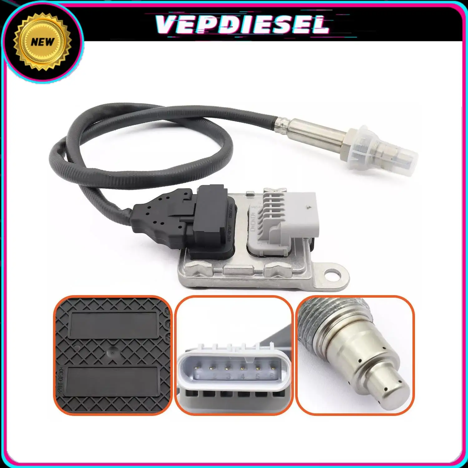 

Датчик Nox для Chevrolet Silverado 2500 3500 12676706 12680469 Downstream 2017-2019 дизельные автомобильные аксессуары