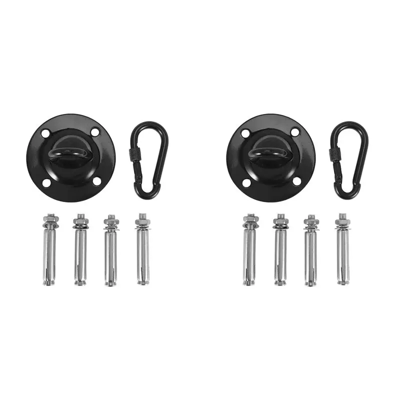 2X Ceiling Hook Hanging Chair,400KG Ceiling Hook,360 ° Rotatable Bracket,Swing Hook Up For Ceiling,Hammock,Punching Bag