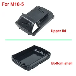 For M18-5 Battery Case Assembly Parts For Milwaukee 18V 48-11-1815 Lithium Battery Upper Cover Back Case Enclosure Accessories