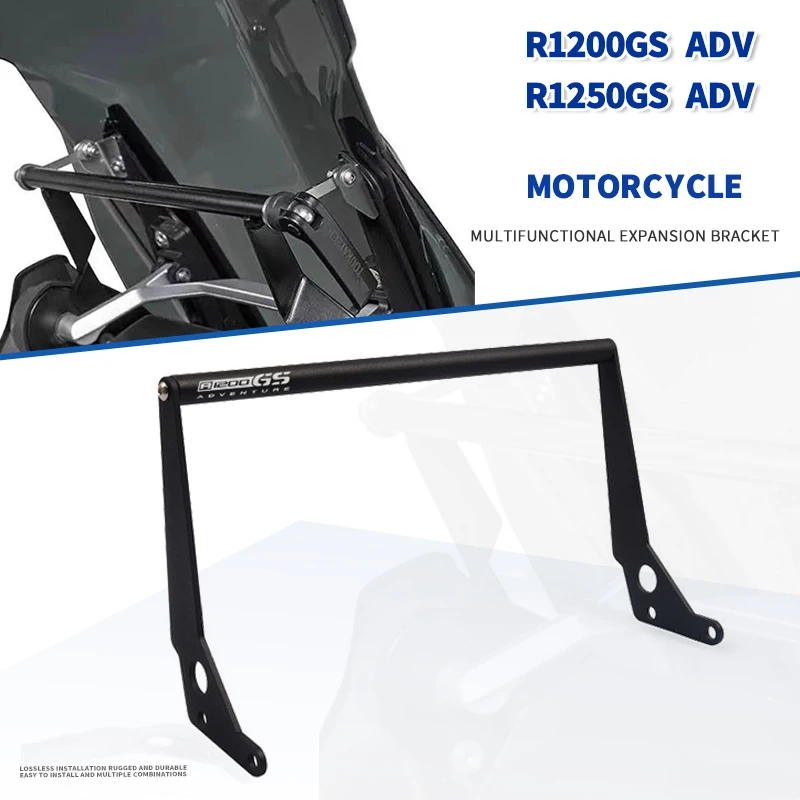 

For 18-24 BMW R1250GS/Adventure R1250GSA GPS Navigator Holder Phone AMPS Mount Bracket for BMW R1200GS/Adventure R1200GSA 13-24