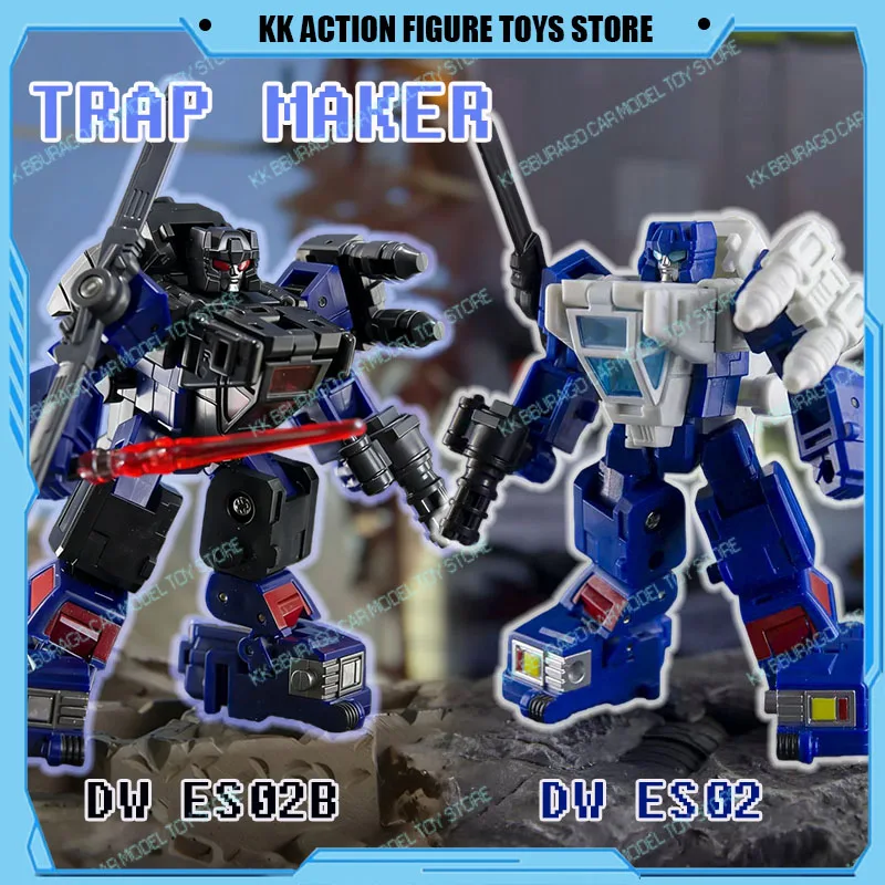 

Dr.Wu Transformation DW-ES02 DW ES02B Trap Maker Action Figures Small Scale Figurines Toys MINI Model Chidlren Birthday Gift