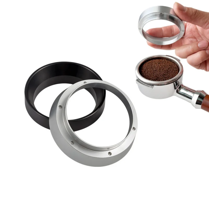 Anillo dosificador de café magnético 51MM 53MM 58MM para portafiltro Delonghi Breville accesorios de Espresso herramienta de embudo Barista cafetera