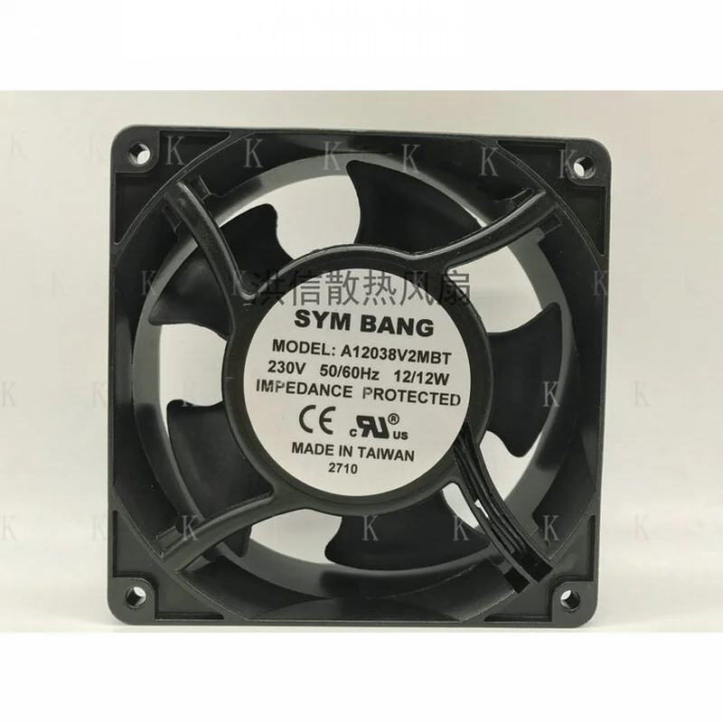 C FOR SYM BANG 12038 A12038V2MBT 230V 50/60Hz 12W Plug-in Cooling Fan