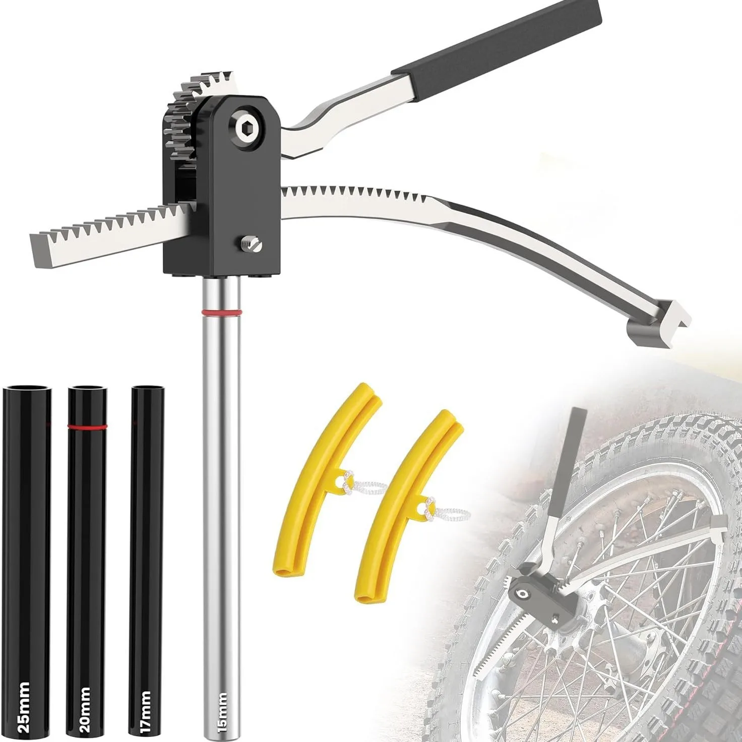 16-21 Inch Wheel Service Tool Pack Off Road Motorcycle Tire Disassembly Replacement Auxiliary Kit