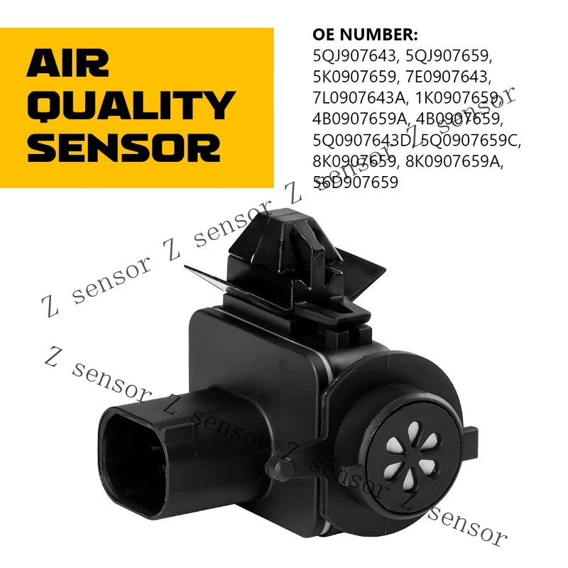 Z+ Air Quality Sensor For Audi Seat Exeo Alhambra Skoda VW Passat Golf 5QJ907643