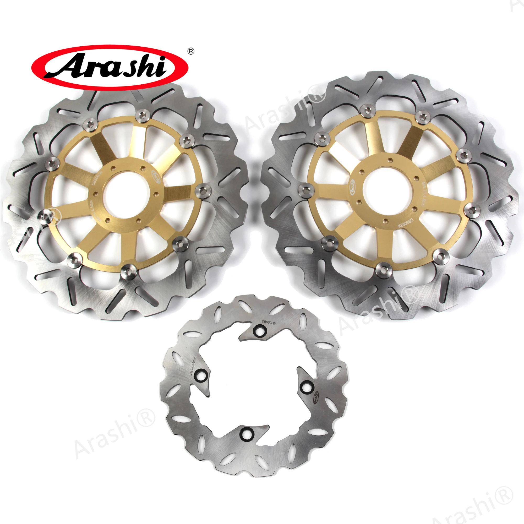 

Arashi 1 Set For HONDA CBR919RR 1998 1999 CNC Floating Front Brake Disk Rear Brake Disc Rotors CBR 919 RR CBR919 919RR 98 99