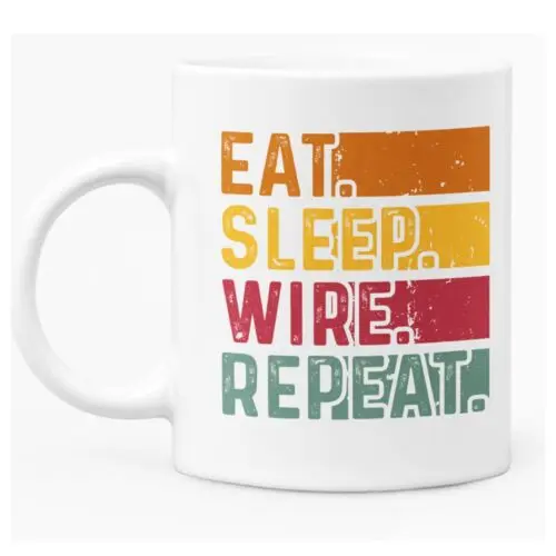 Funny Mug Gift For Electrician / Sparky 