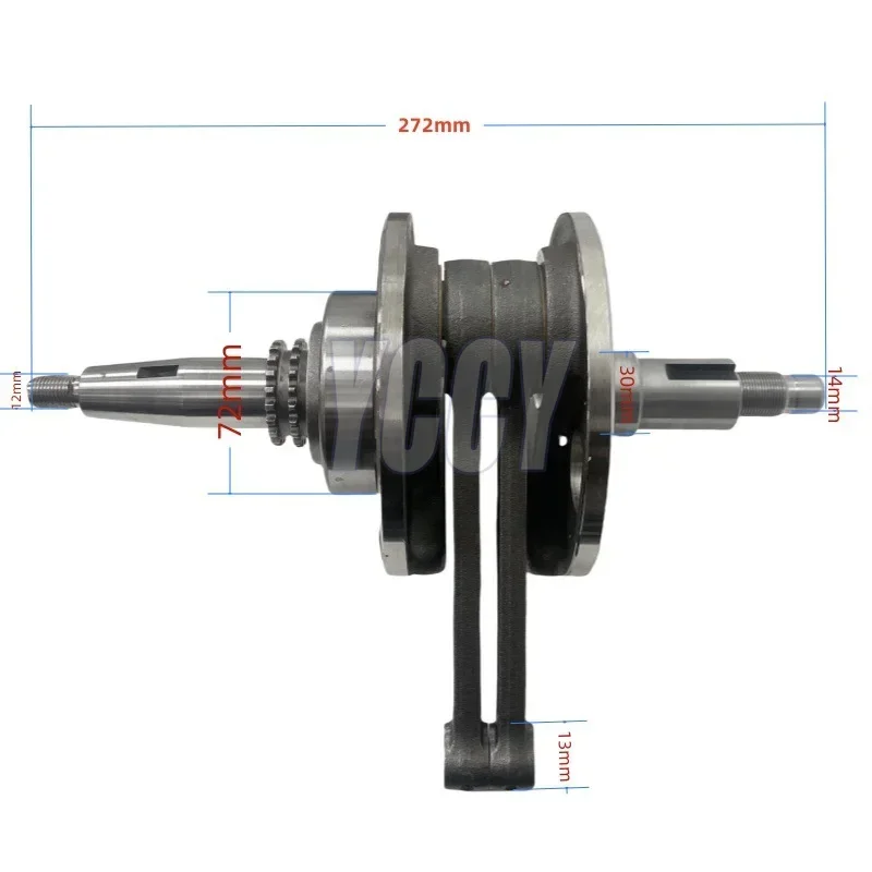 Impeccable Motorcycle Accessories Engine Crankshaft Assembly For YAMAHA XV250 Virago XV 250 QJMOTOR QJ250H QJ250J QJ250L 2V49
